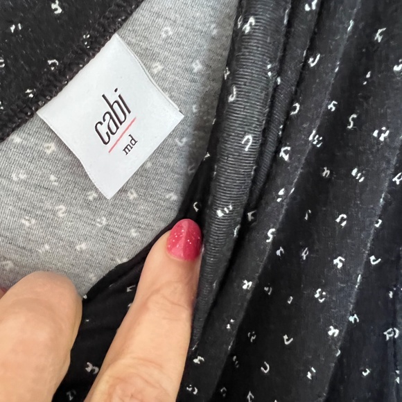 CAbi Tie Back Tee Blouse Top Style 3054 Size Medium - Picture 6 of 9